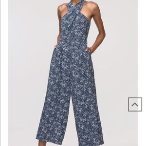 Greylin Tianna Halter Printed Jumpsuit